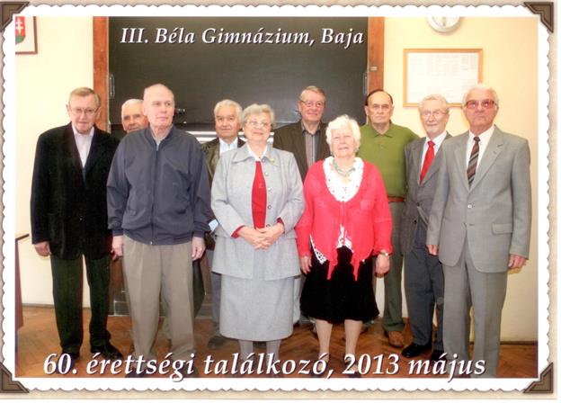 60 éve érettségizettek